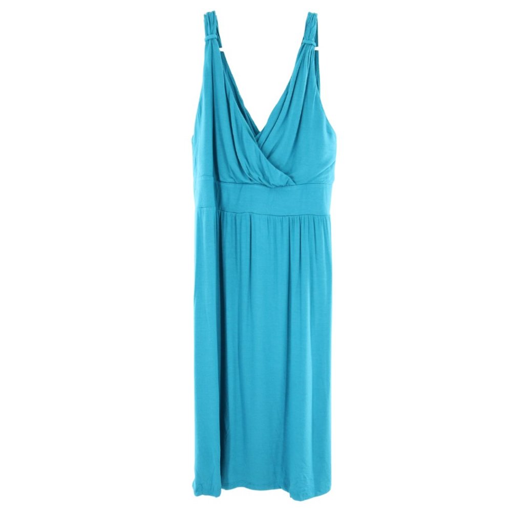 NWT Blue Beach Lounge Tank Dress Wrap Style 2X